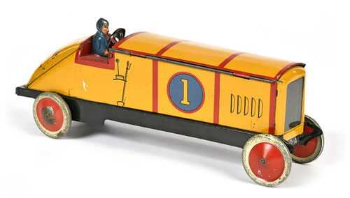 Gray Dunn's Biscuits Rennwagen Keksdose